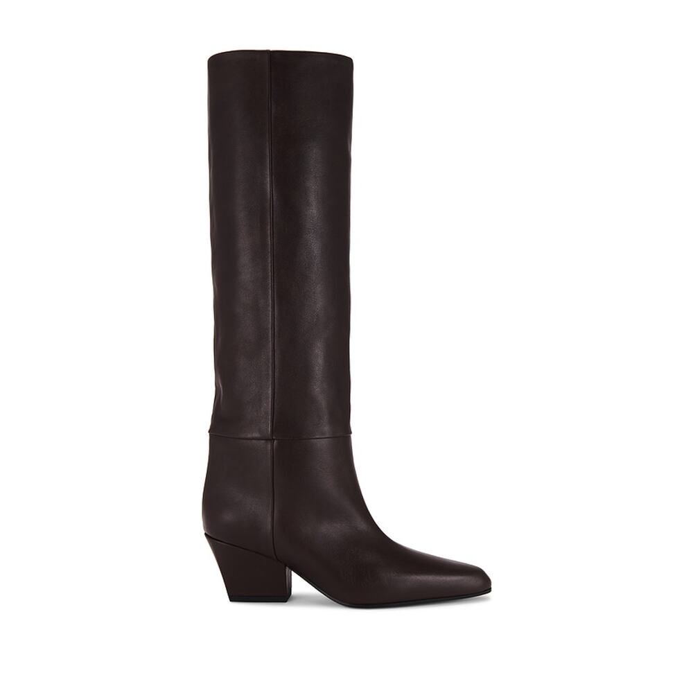 Paris Texas Sleek Brown Jane 60 Boots Size 38.5 EU / 8.5 US